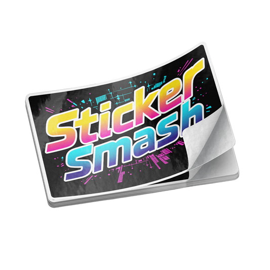 sticker kiss cut business 